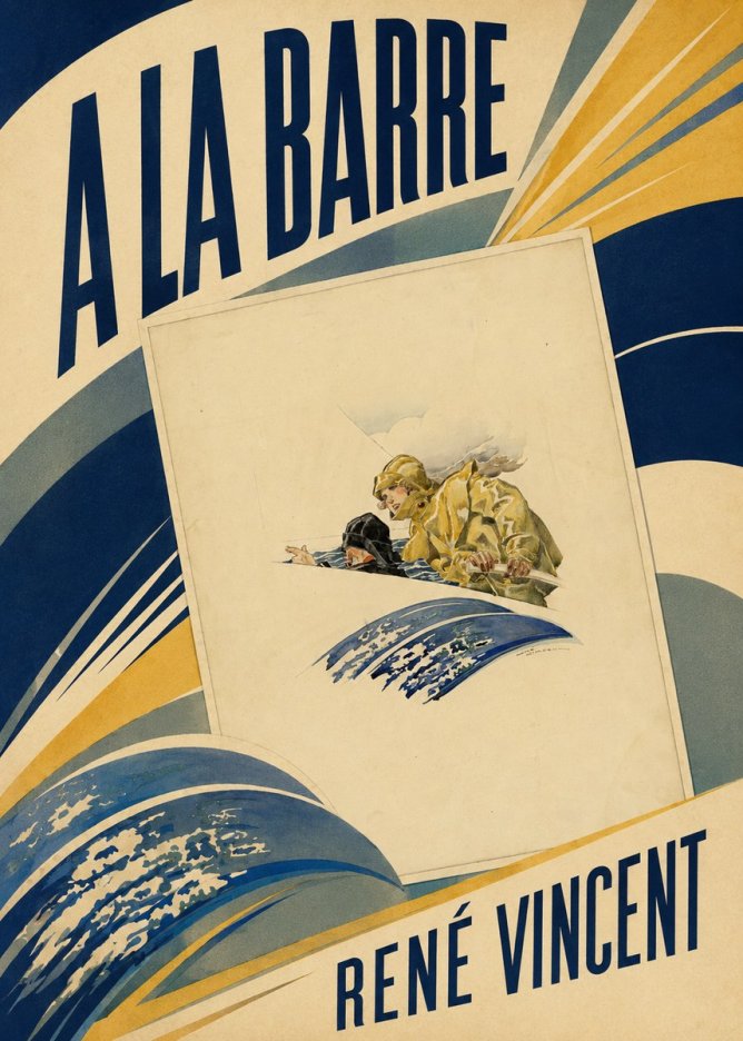 René Vincent A La Barre No5 - Plakát