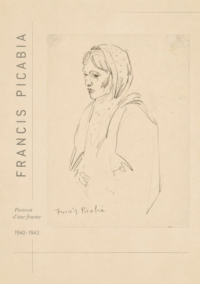 Francis Picabia Portrait D'une Femme No2 - Plakát