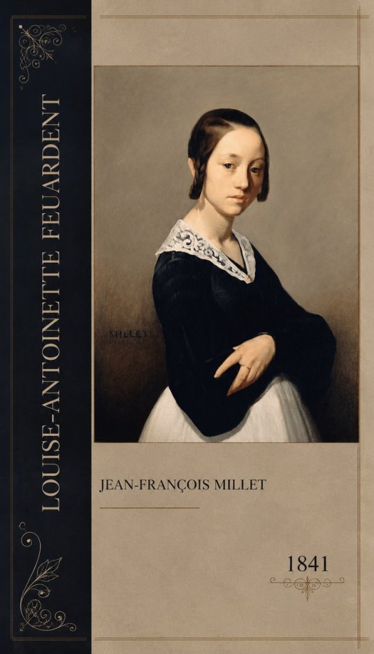 Jean-François Millet Louise-antoinette Feuardent No2 - Plakát