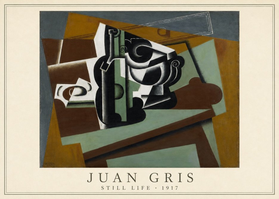 Juan Gris Still Life I No4 - Plakát