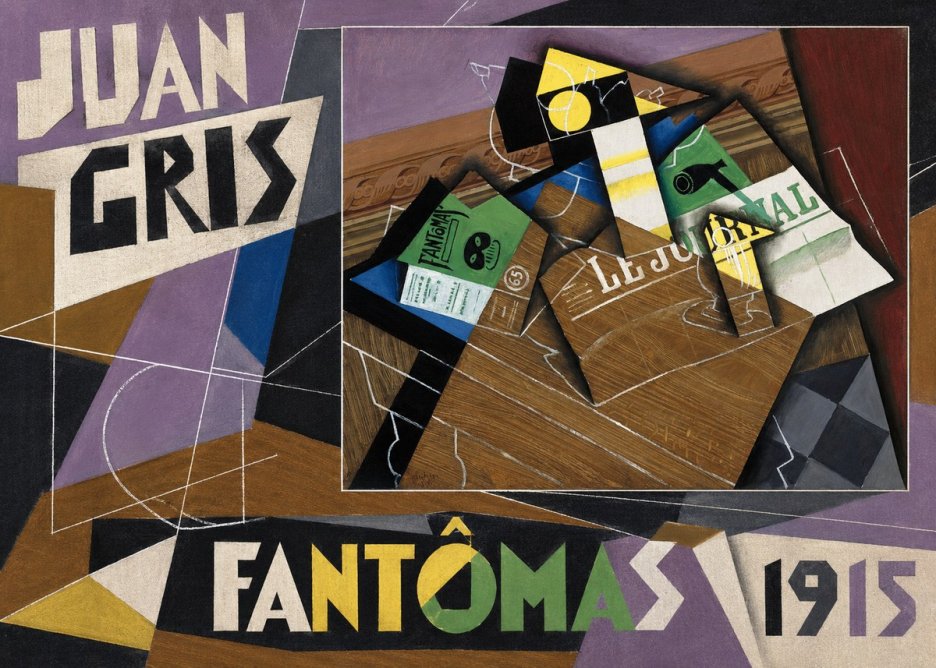 Juan Gris Fantômas II No2 - Plakát