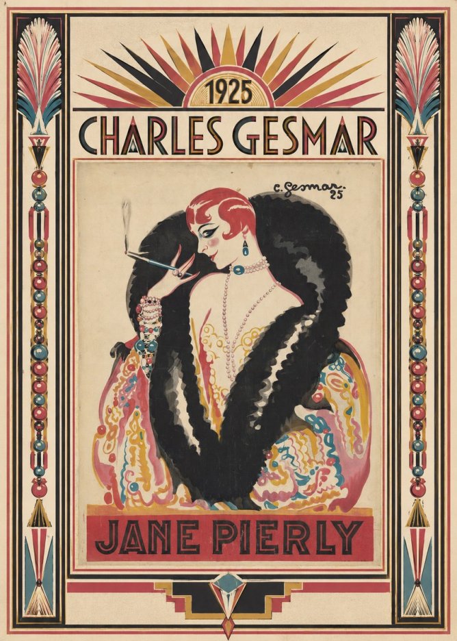 Charles Gesmar Jane Pierly No2 - Plakát