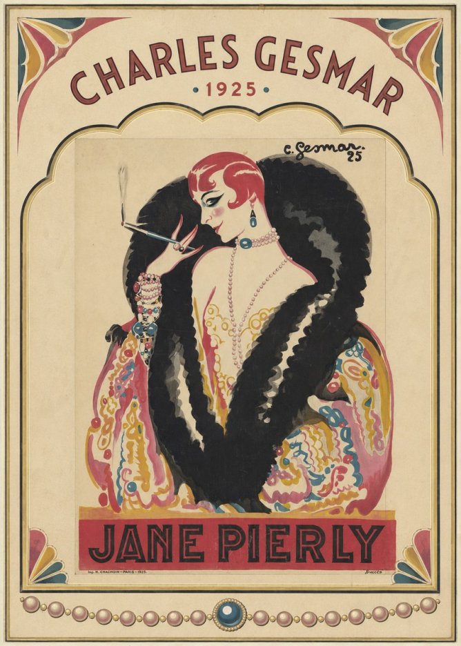 Charles Gesmar Jane Pierly No4 - Plakát