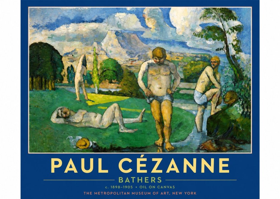 Paul Cézanne Bathers II No2 - Plakát