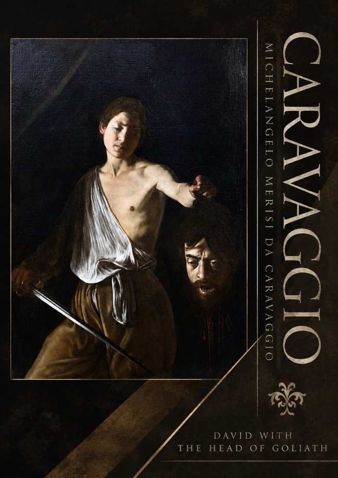 Michelangelo Merisi da Caravaggio David with the Head of Goliath II No6 - Plakát