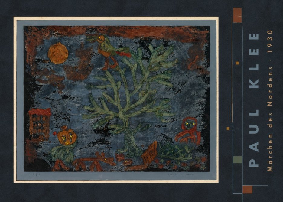 Paul Klee Märchen Des Nordens No3 - Plakát