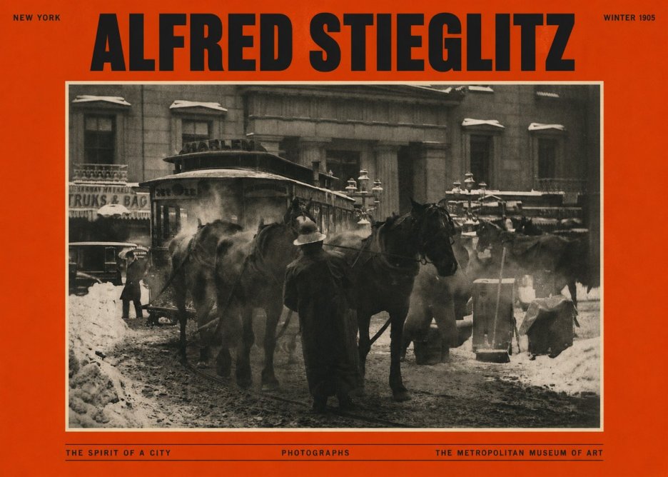 Alfred Stieglitz New York - Winter No2 - Plakát