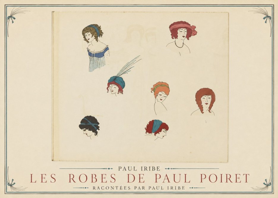 Paul Iribe Les Robes De Paul Poiret No1 - Plakát