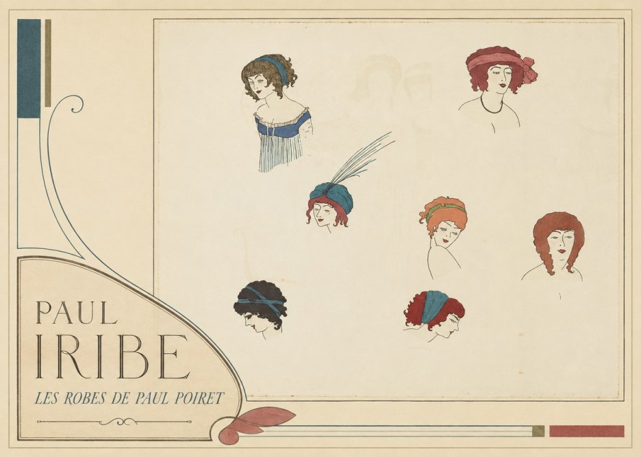 Paul Iribe Les Robes De Paul Poiret No3 - Plakát