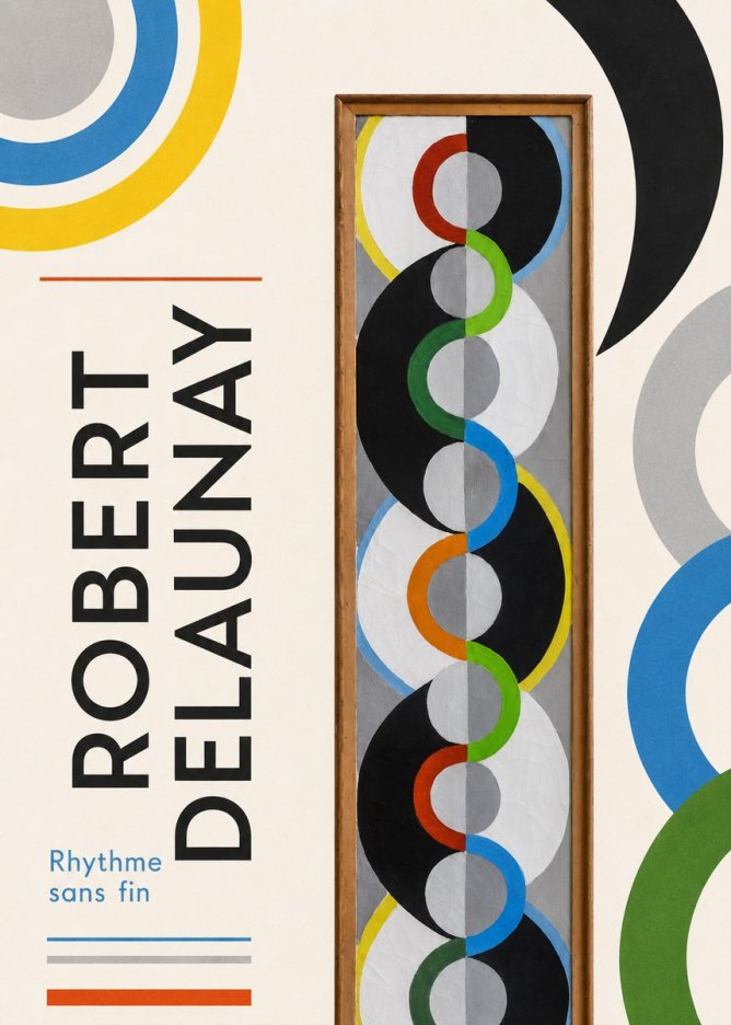 Robert Delaunay Rythme Sans Fin II No2 - Plakát