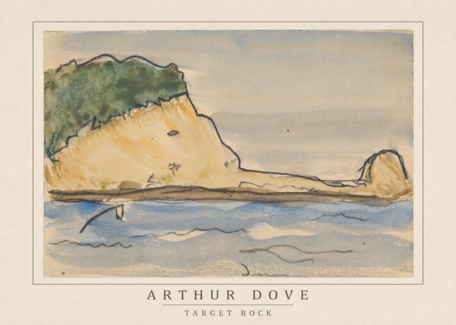 Arthur Dove Target Rock No4 - Plakát