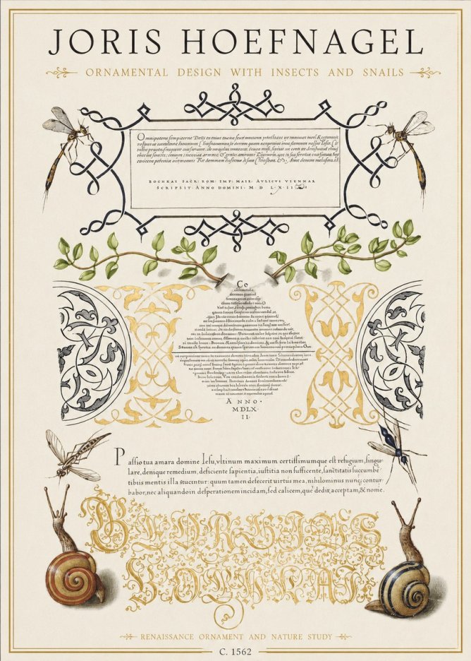 Joris Hoefnagel Memento Mori No2 - Plakát