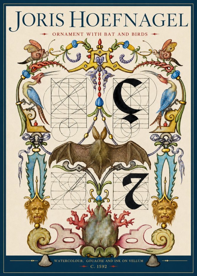 Joris Hoefnagel The Four Elements I No4 - Plakát