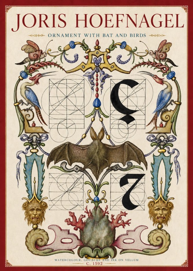 Joris Hoefnagel The Four Elements I No5 - Plakát