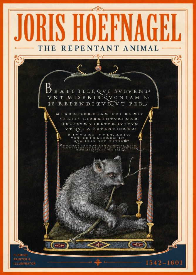 Joris Hoefnagel The Repentant Animal No3 - Plakát