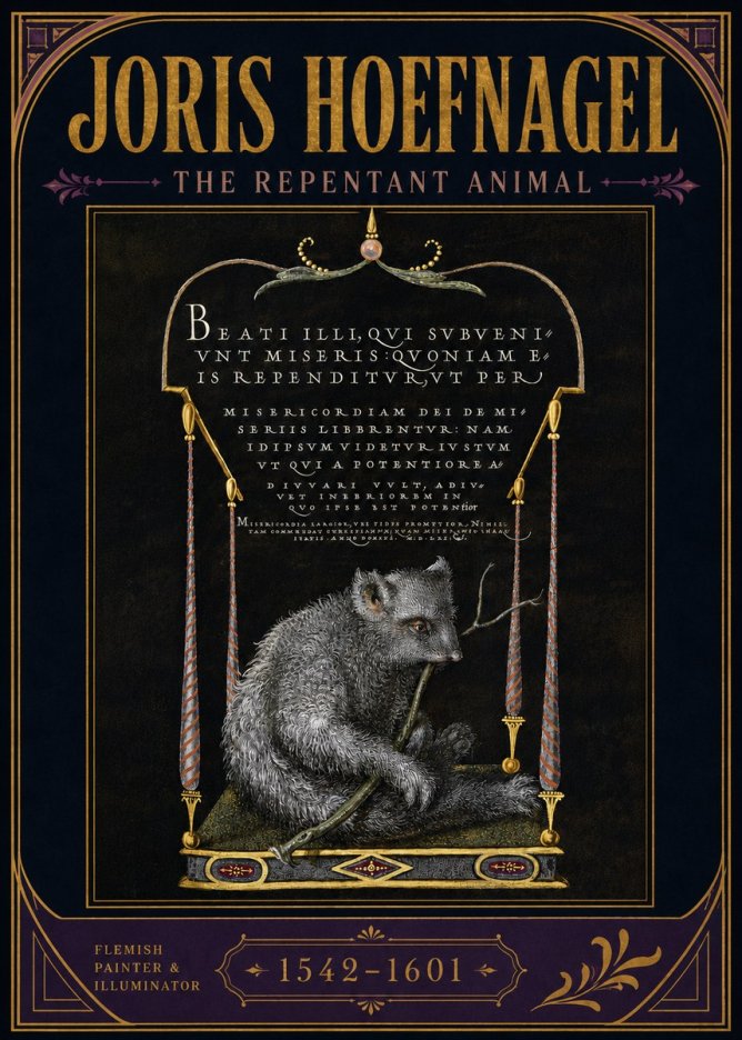 Joris Hoefnagel The Repentant Animal No5 - Plakát