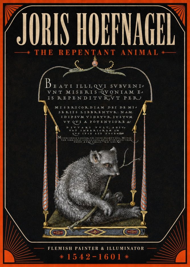 Joris Hoefnagel The Repentant Animal No6 - Plakát