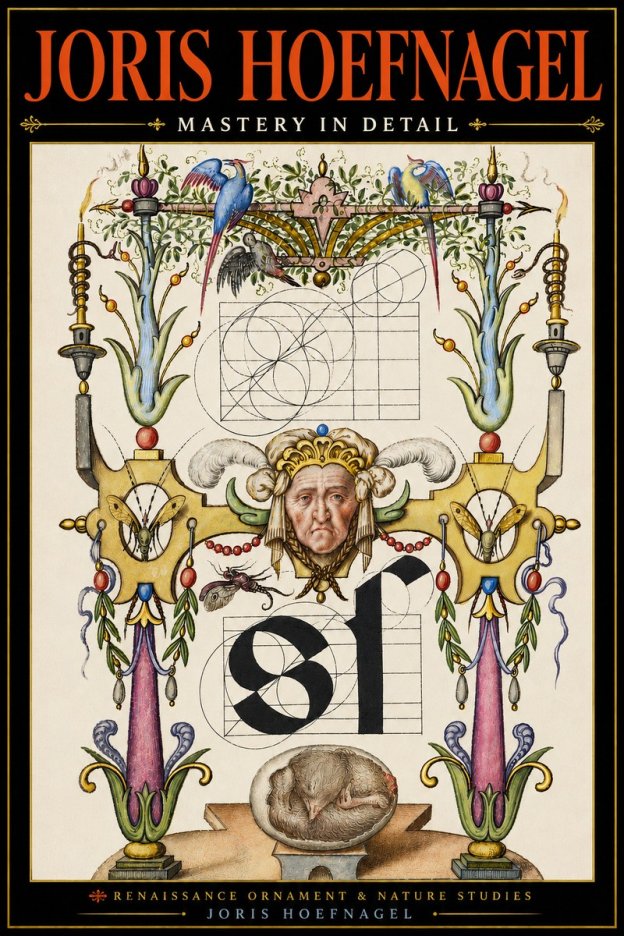Joris Hoefnagel Mastery in Detail - Renaissance Ornament & Nature Studies No4 - Plakát