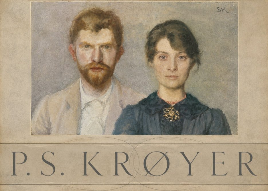 P.S. Krøyer Self-portrait with Marie Krøyer No3 - Plakát