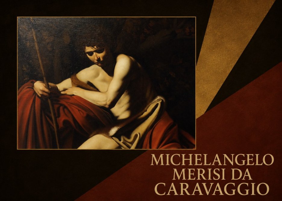Michelangelo Merisi da Caravaggio Saint John the Baptist I No4 - Plakát