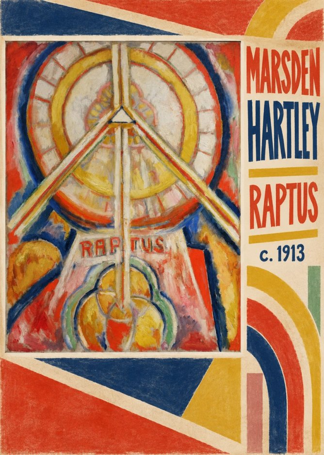 Marsden Hartley Raptus No2 - Plakát