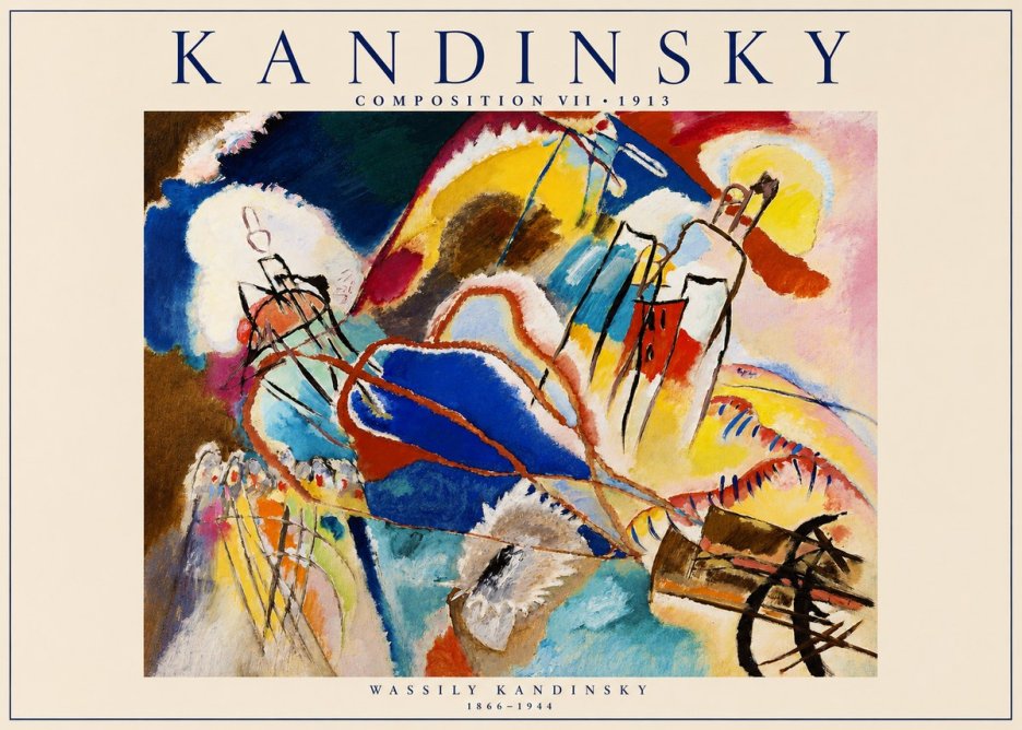 Kandinsky Composition Vii I No2 - Plakát