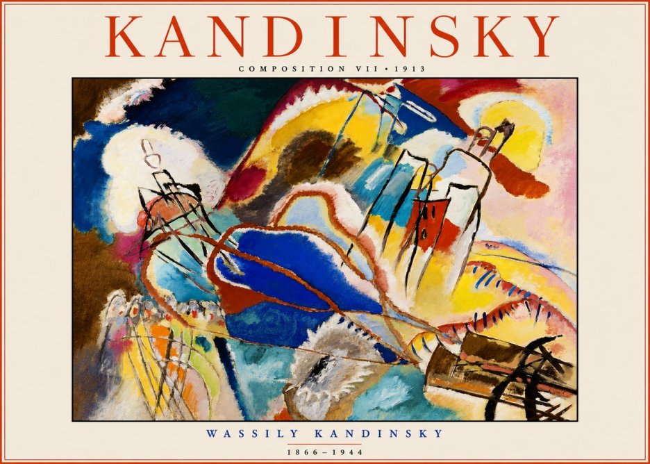 Kandinsky Composition Vii I No3 - Plakát