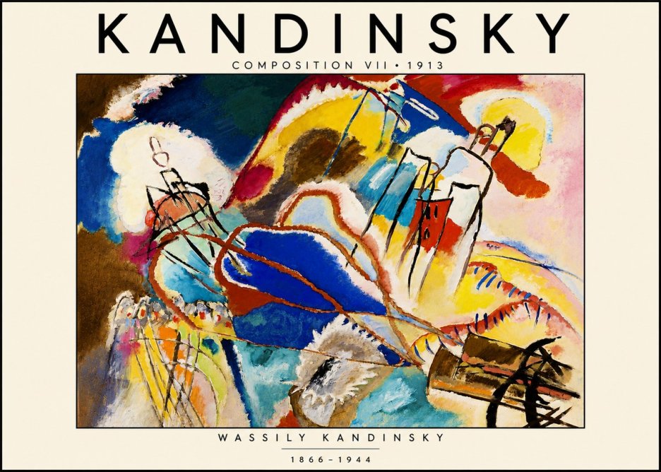 Kandinsky Composition Vii I No4 - Plakát