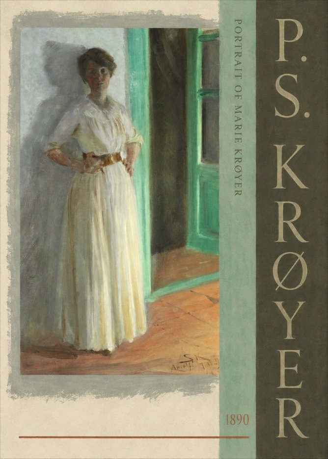 P.S. Krøyer Portrait of Marie Krøyer No6 - Plakát