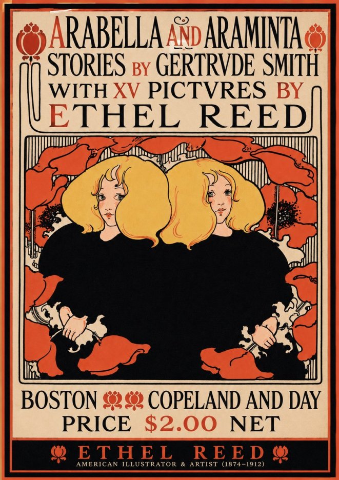 Ethel Reed Arabella and Araminta Stories No3 - Plakát