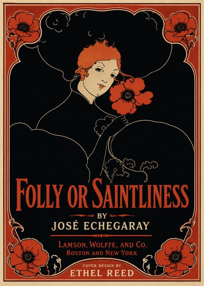 Ethel Reed Folly or Saintliness No6 - Plakát