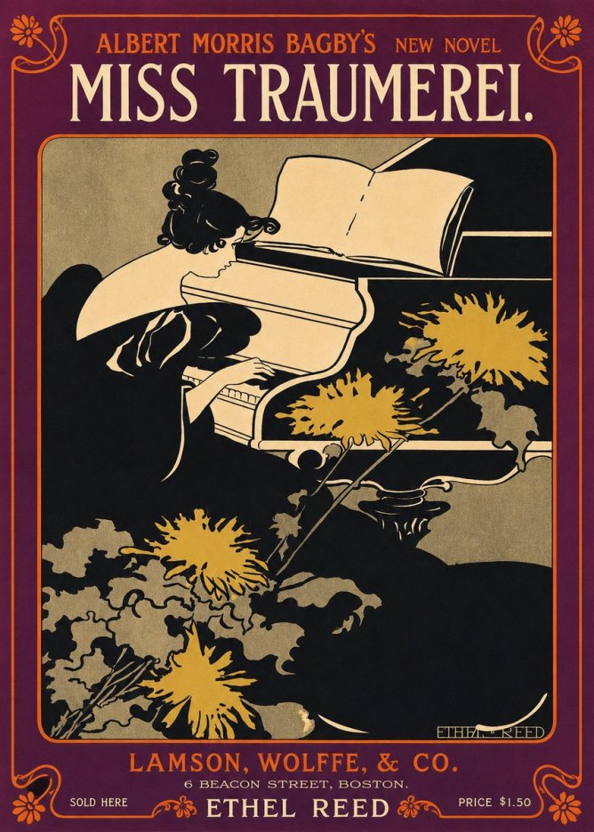 Ethel Reed Miss Traumerei. No2 - Plakát