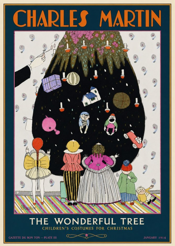 Charles Martin The Wonderful Tree No3 - Plakát