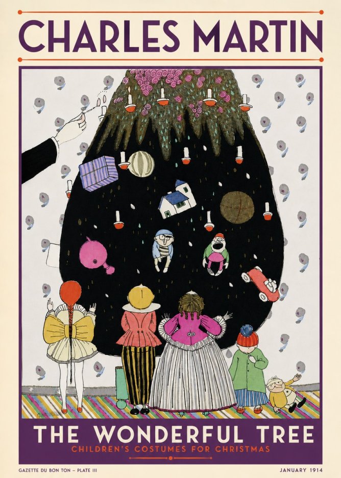 Charles Martin The Wonderful Tree No4 - Plakát