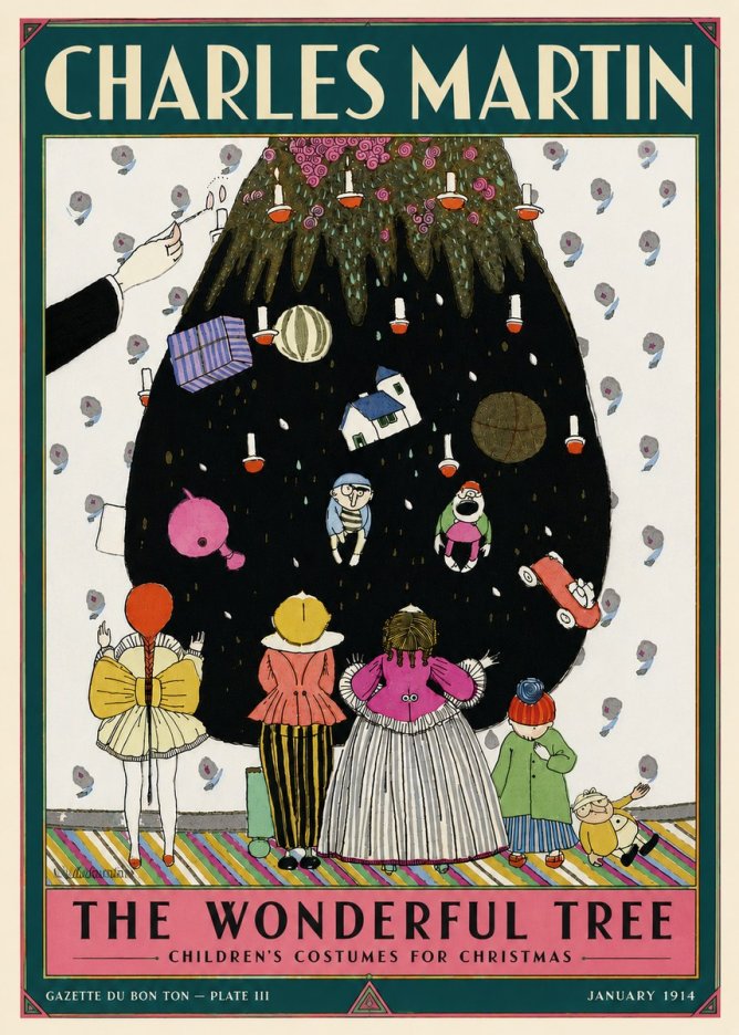 Charles Martin The Wonderful Tree No6 - Plakát