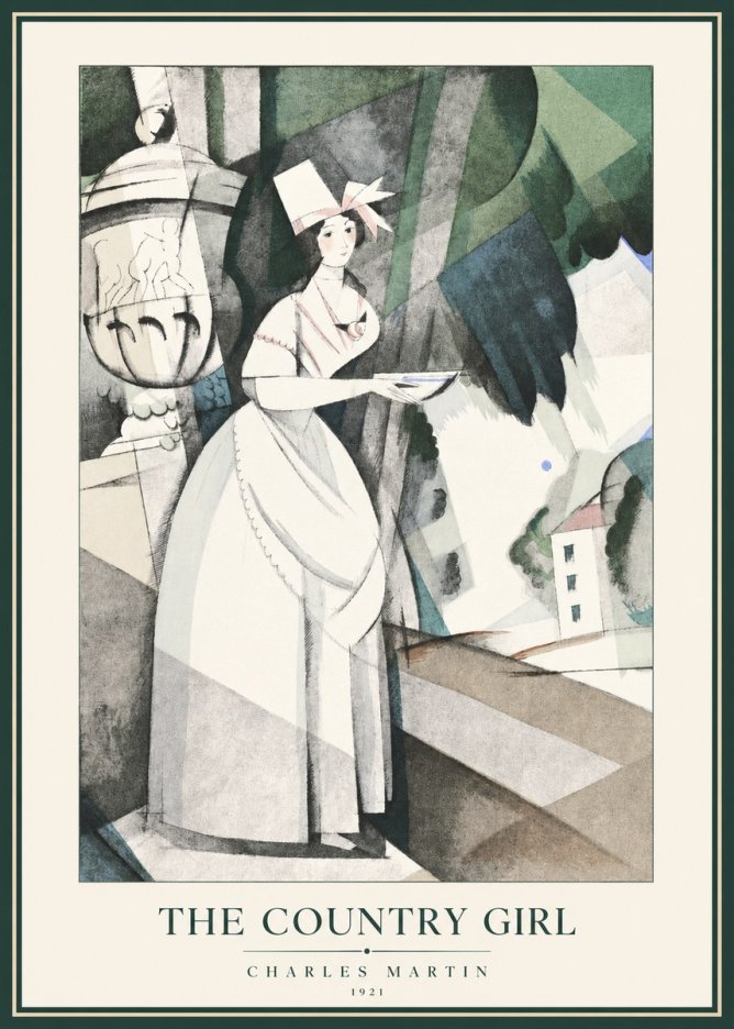 Charles Martin The Country Girl No1 - Plakát