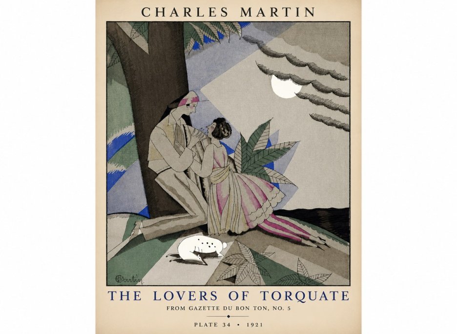 Charles Martin The Lovers of Torquate No1 - Plakát