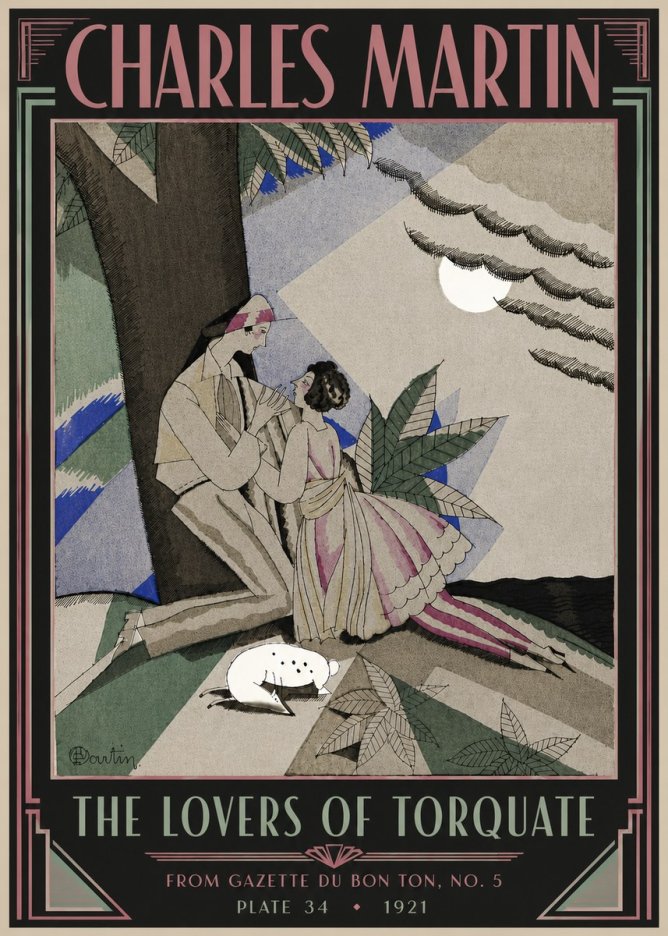 Charles Martin The Lovers of Torquate No6 - Plakát