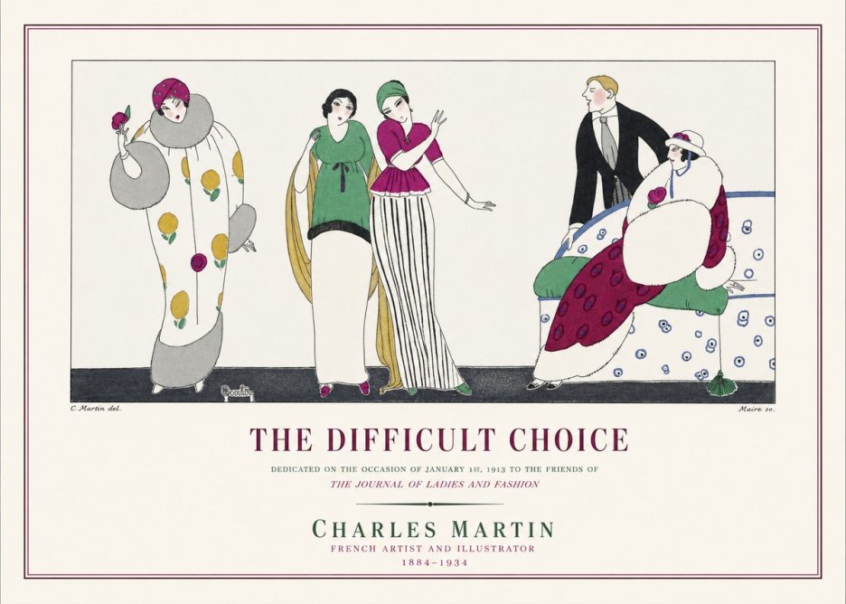 Charles Martin The Difficult Choice No1 - Plakát