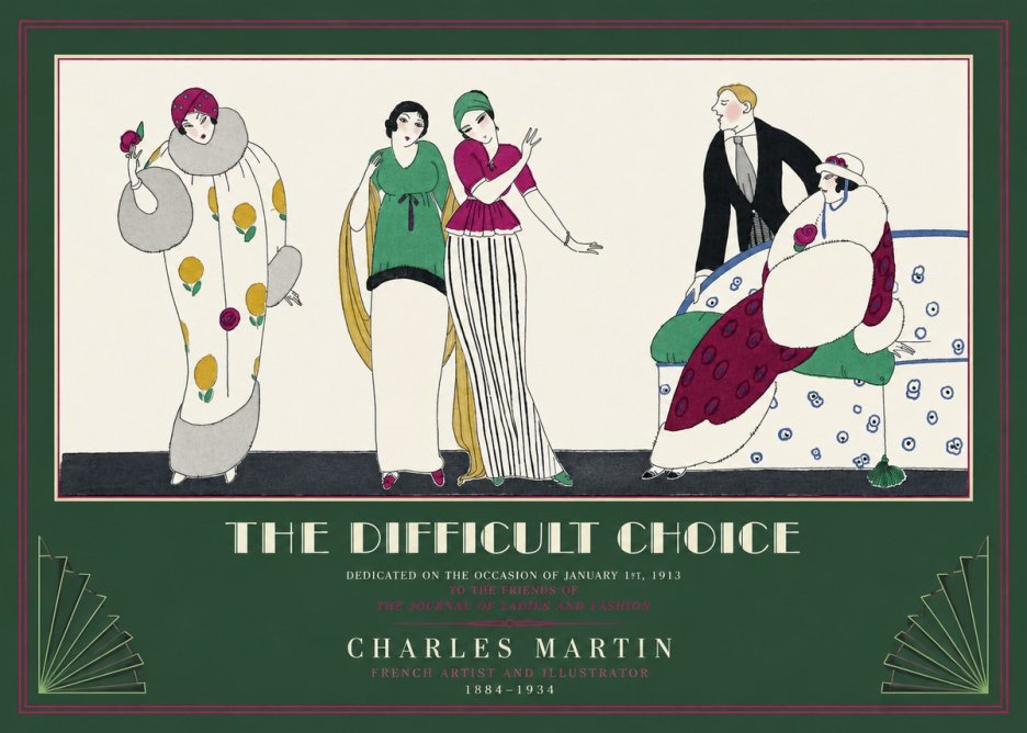 Charles Martin The Difficult Choice No2 - Plakát