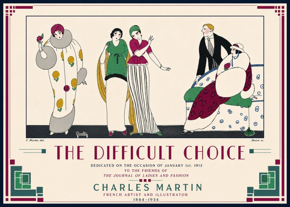 Charles Martin The Difficult Choice No4 - Plakát