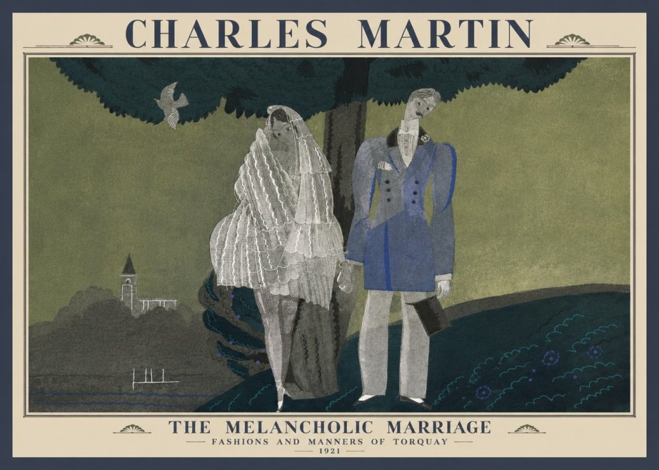 Charles Martin The Melancholic Marriage No1 - Plakát