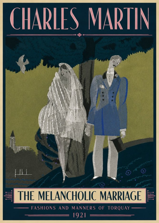 Charles Martin The Melancholic Marriage No6 - Plakát