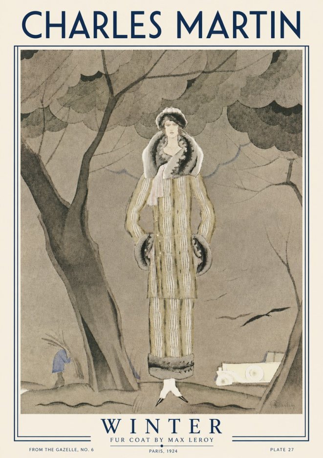 Charles Martin Winter No4 - Plakát