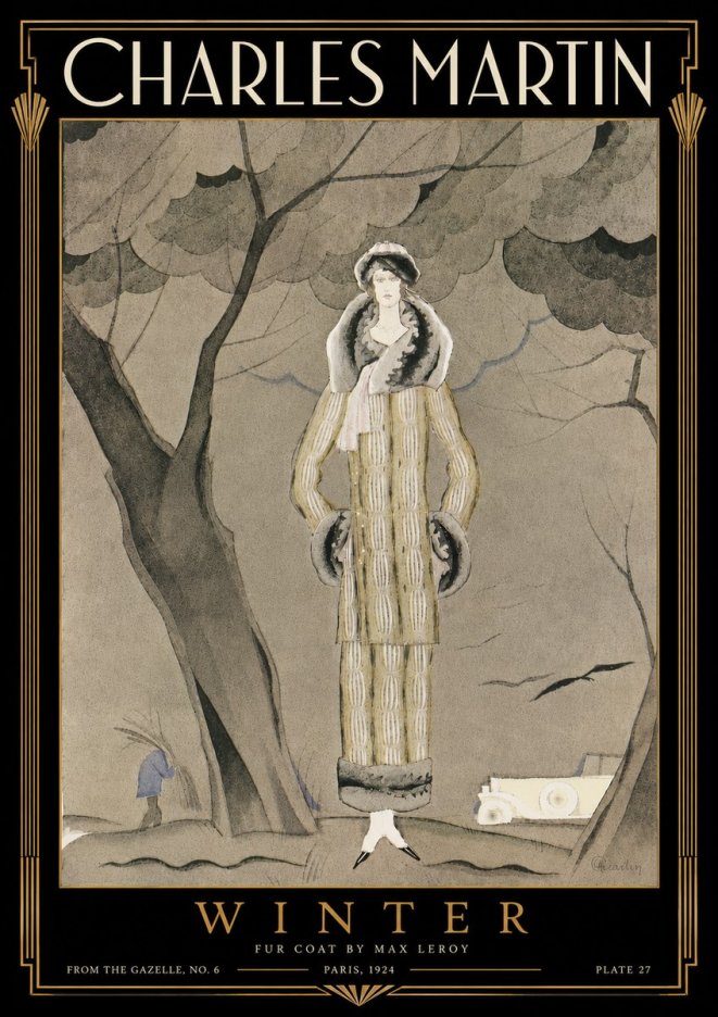 Charles Martin Winter No6 - Plakát