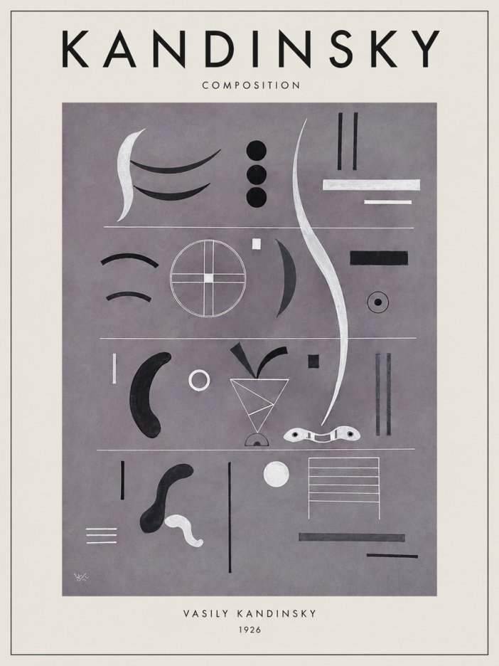 Kandinsky Composition I No1 - Plakát