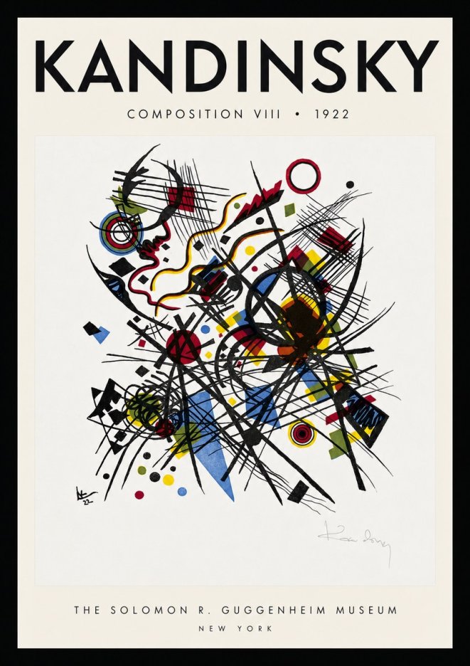 Kandinsky Composition Viii No4 - Plakát