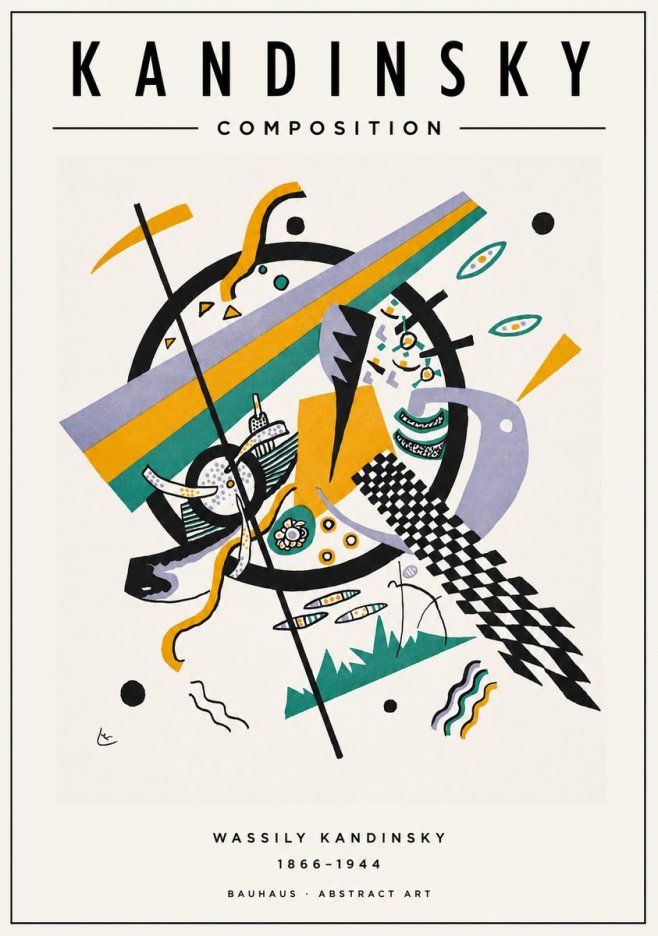 Kandinsky Composition III No1 - Plakát