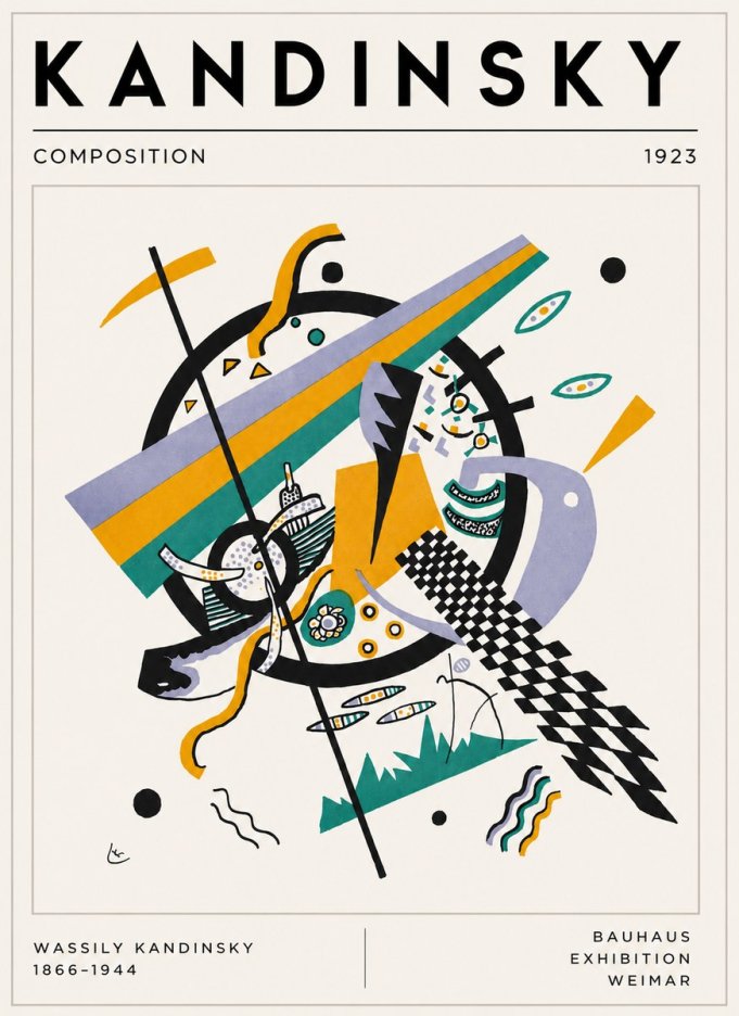 Kandinsky Composition III No3 - Plakát