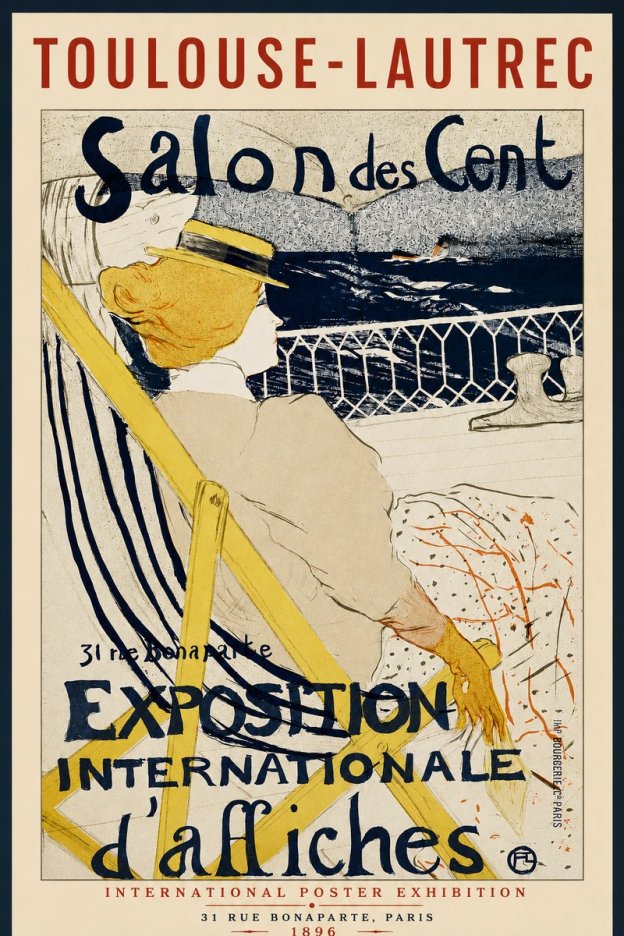 Toulouse-Lautrec Salon Des Cent No2 - Plakát